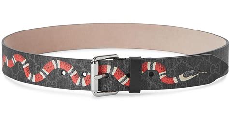 gucci belt celebrities men|gucci snake belt men's.